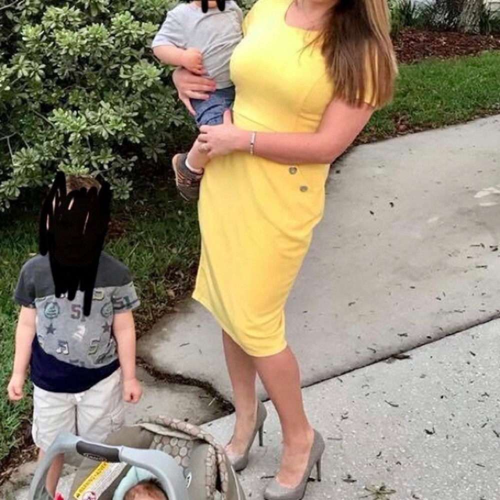 Yellow NY&C dress